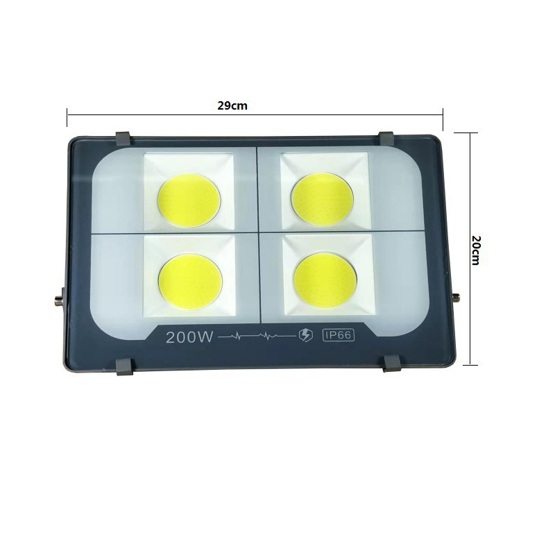 Ultrathin LED Flood Light 300W 400W 500W 600W IP66 220V LED Spotlight Reflcetor Outdoor Lighting Wall Lamp Floodlight