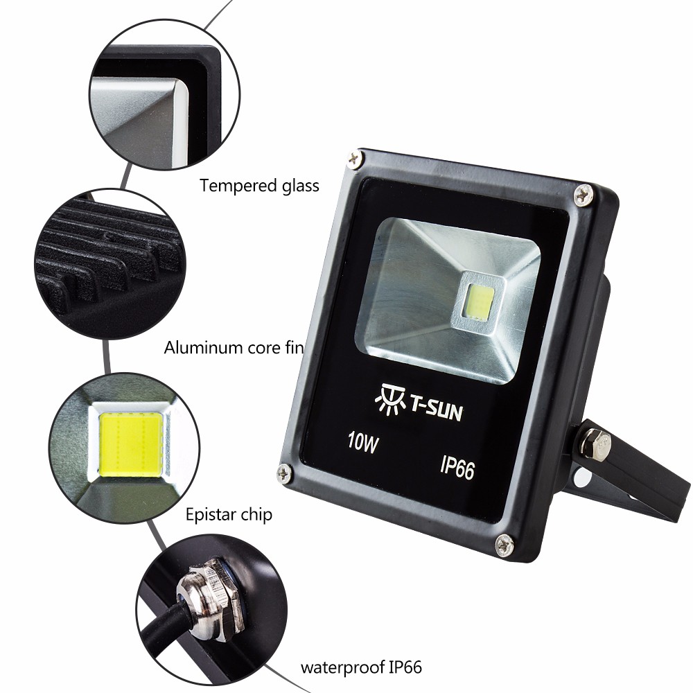 High Quality Outdoor Lighting LED Flood Light 10W 20W 30W 50W Waterproof IP66 Spotlight LED Street Lighting for Garden Light