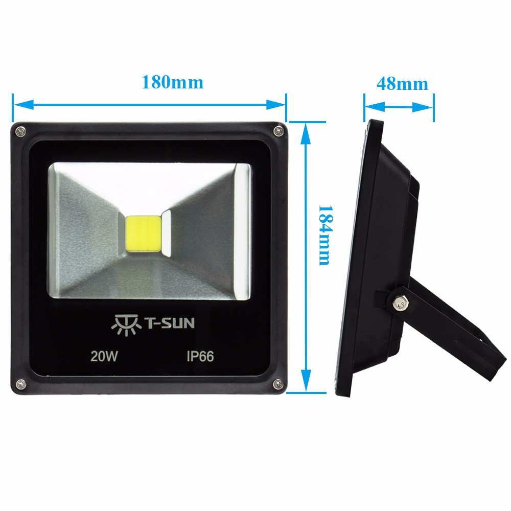 High Quality Outdoor Lighting LED Flood Light 10W 20W 30W 50W Waterproof IP66 Spotlight LED Street Lighting for Garden Light