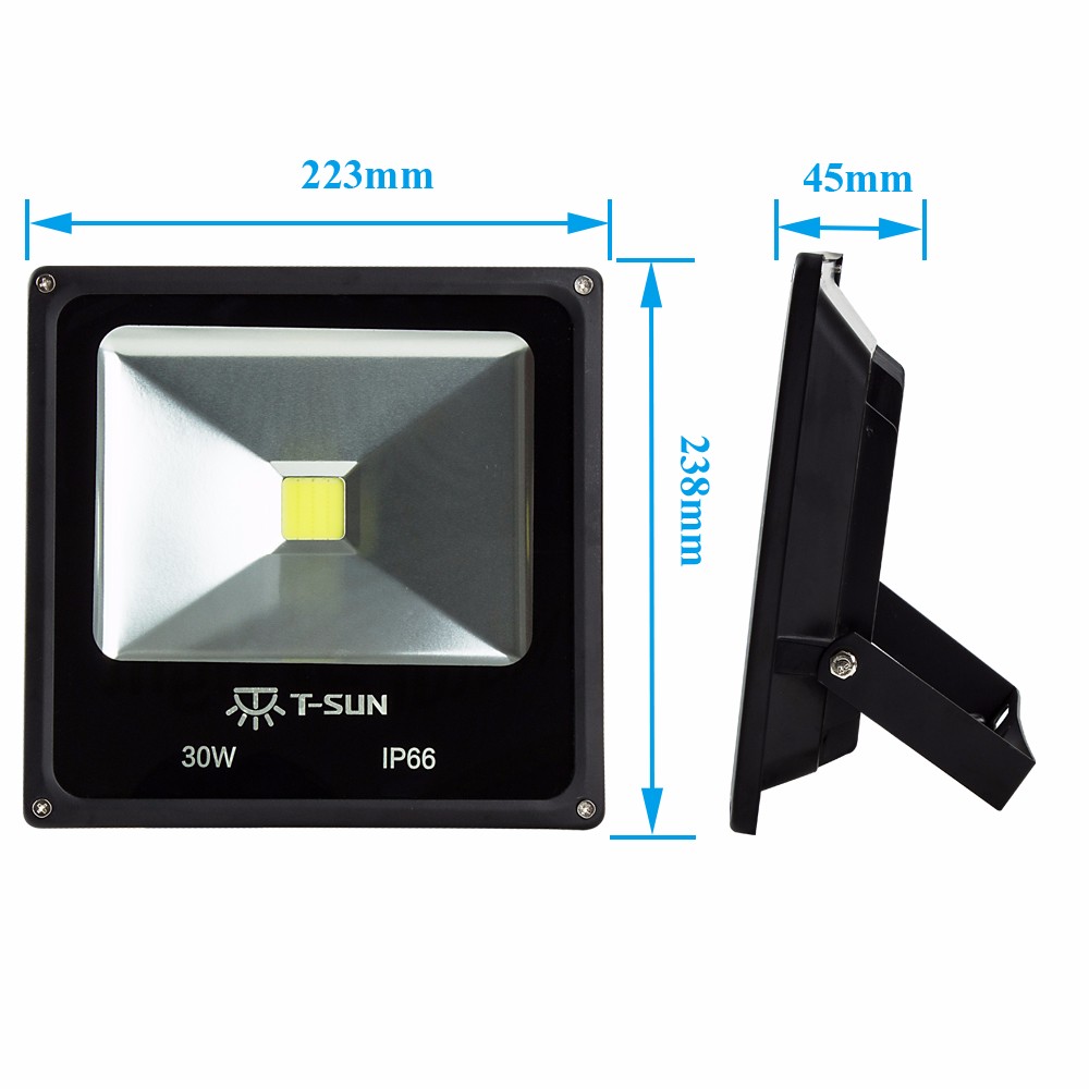 High Quality Outdoor Lighting LED Flood Light 10W 20W 30W 50W Waterproof IP66 Spotlight LED Street Lighting for Garden Light