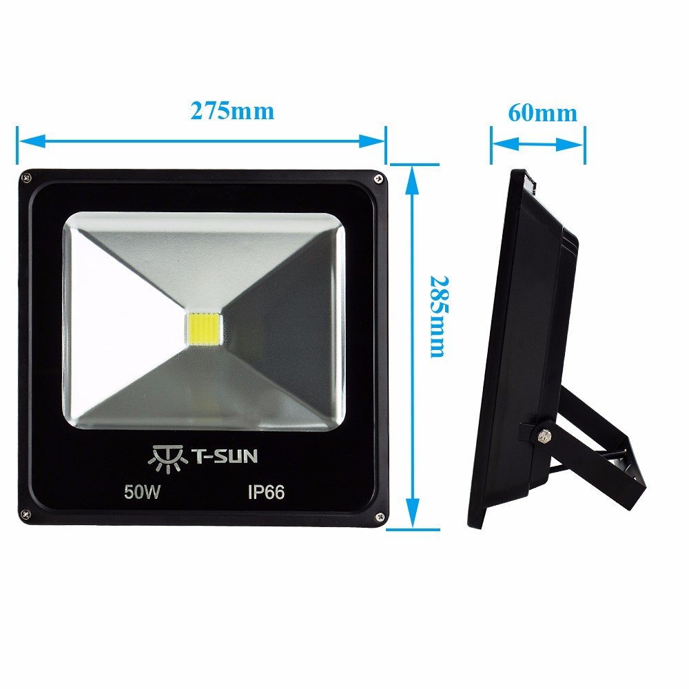 High Quality Outdoor Lighting LED Flood Light 10W 20W 30W 50W Waterproof IP66 Spotlight LED Street Lighting for Garden Light