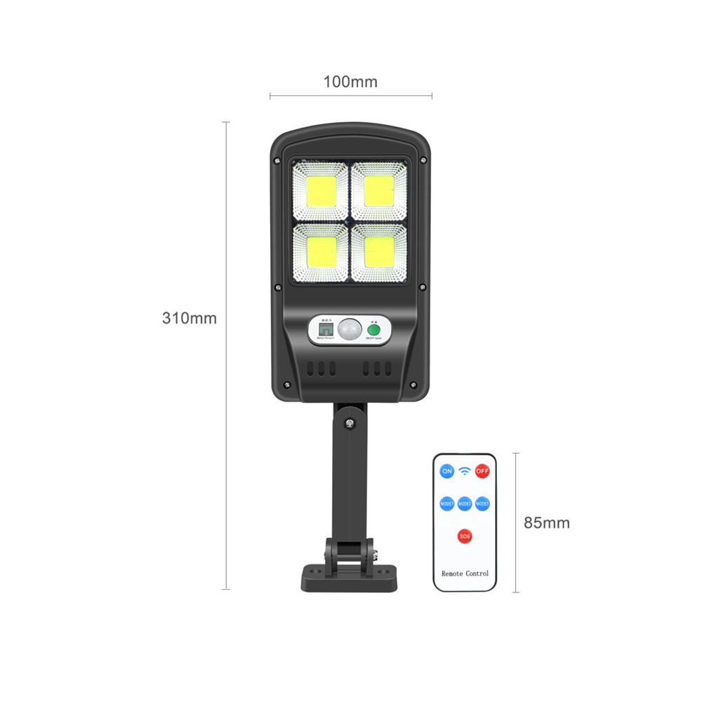 tabular oblong powerful 6 Head Solar Pendant Light Outdoor Indoor Solar Lamp For Camping Garden Yard motion sensor waterproof ro