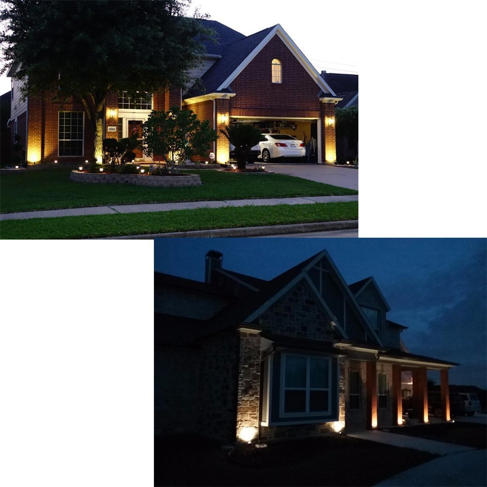 Outdoor Lawn Lamp Safety Low Voltage Street Lights IP65 AC100-240V Waterproof 2/4/6/10 in 1 Landscape Lighting Led Garden Lights