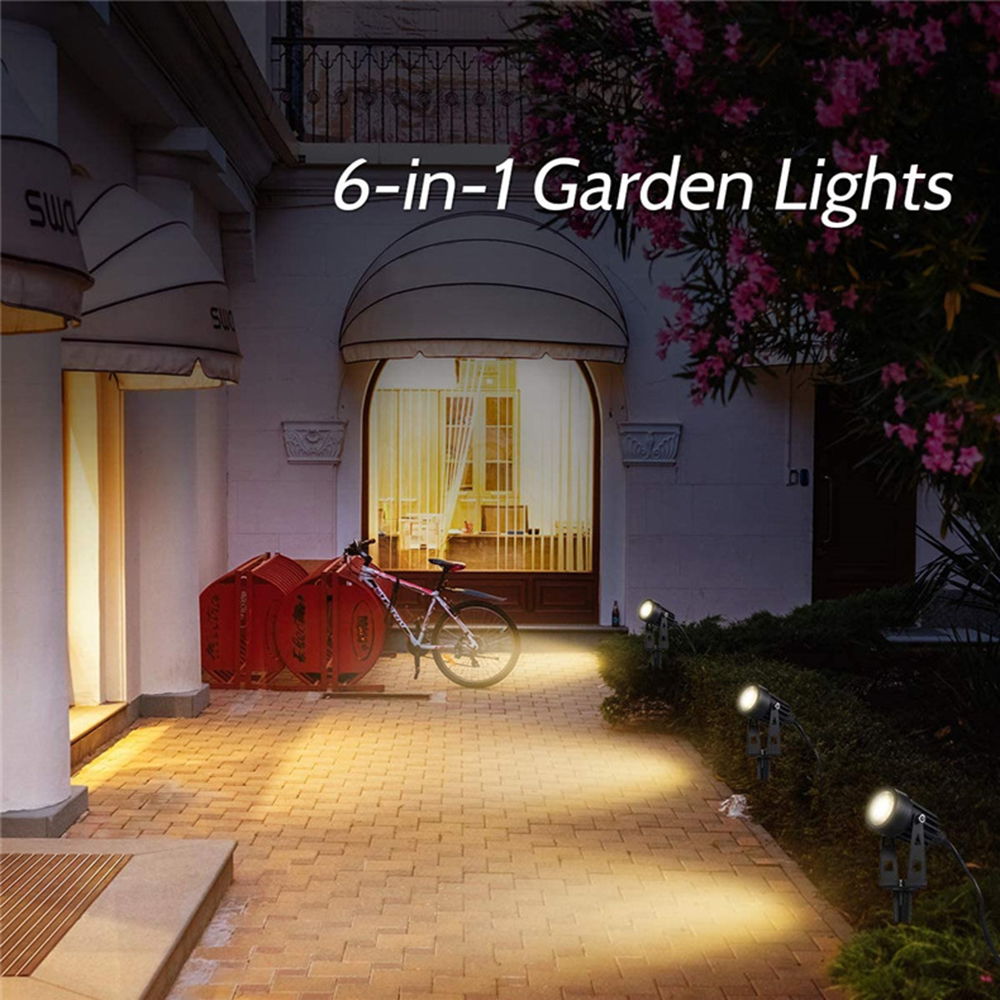 Outdoor Lawn Lamp Safety Low Voltage Street Lights IP65 AC100-240V Waterproof 2/4/6/10 in 1 Landscape Lighting Led Garden Lights