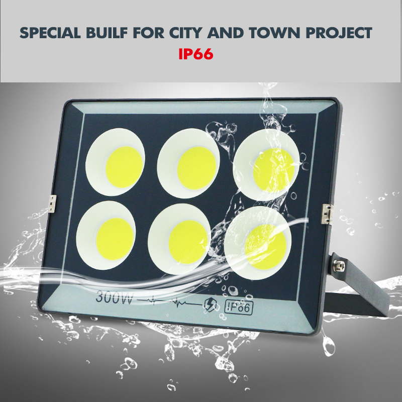 IP65 Waterproof Flood Light 100W 200W 300W 400W 500W 600W 800W 1000W LED outdoor light for building househould factory warehouse