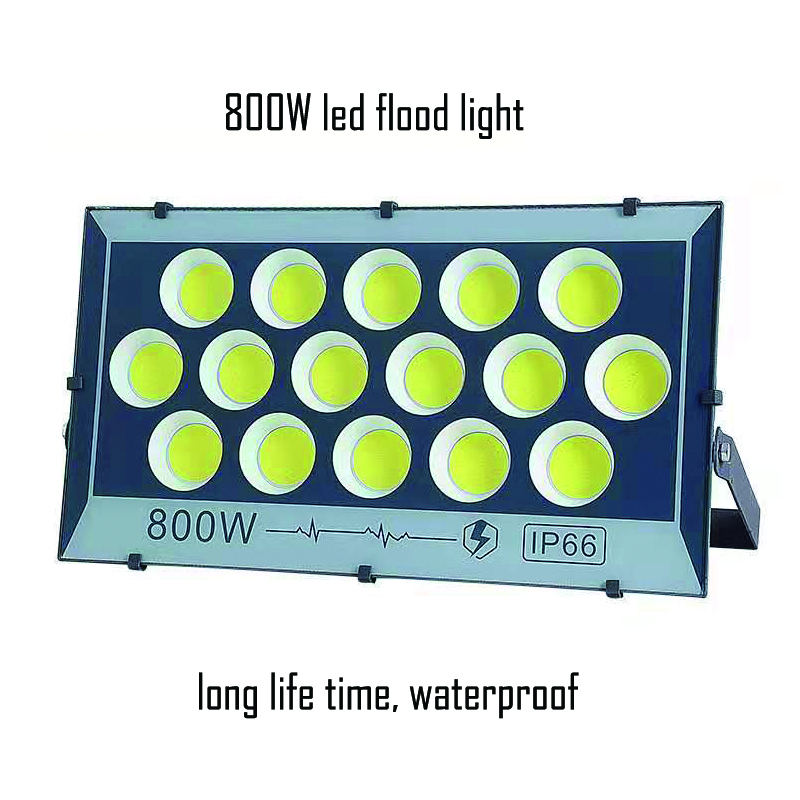 IP65 Waterproof Flood Light 100W 200W 300W 400W 500W 600W 800W 1000W LED outdoor light for building househould factory warehouse