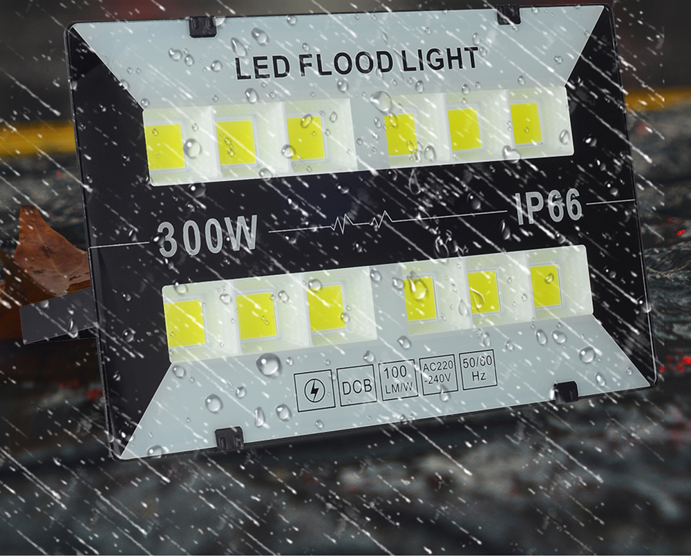 cob Led FloodLight street light garden waterproof AC 220V Outdoor Spotlight IP65 Waterproof 50W 100W 200W 300W flood light