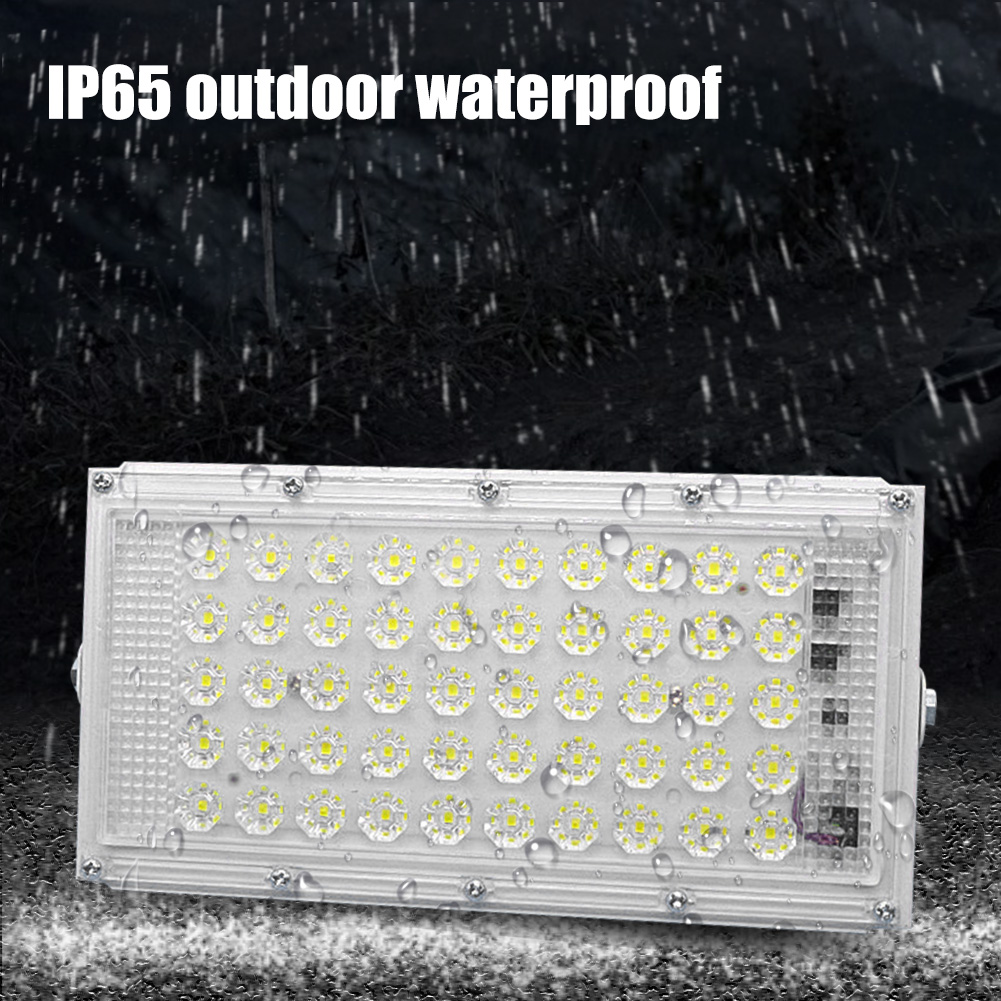 5PCS/lot popular sale 50W LED Floodlight 220V Outdoor Spotlight IP65 Waterproof led flood Lighting Garden Square Decoration