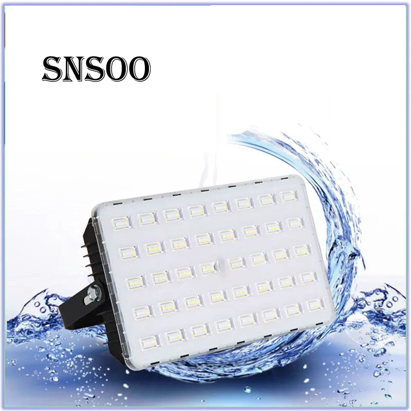 50W 100W 150W 200W Led Flood Light AC 220V Outdoor Floodlight Spotlight IP65 Waterproof can swiming underwater