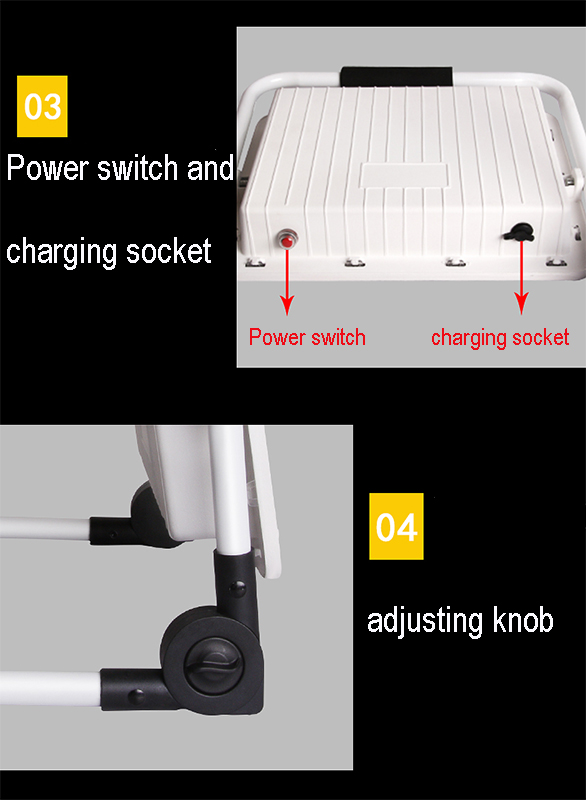 100W 150W 200W Led flood light IP65 portable widely use rechargeable charging LED emergency work camping light