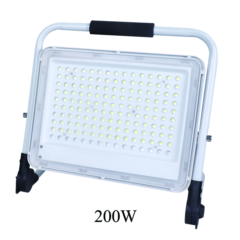 100W 150W 200W Led flood light IP65 portable widely use rechargeable charging LED emergency work camping light