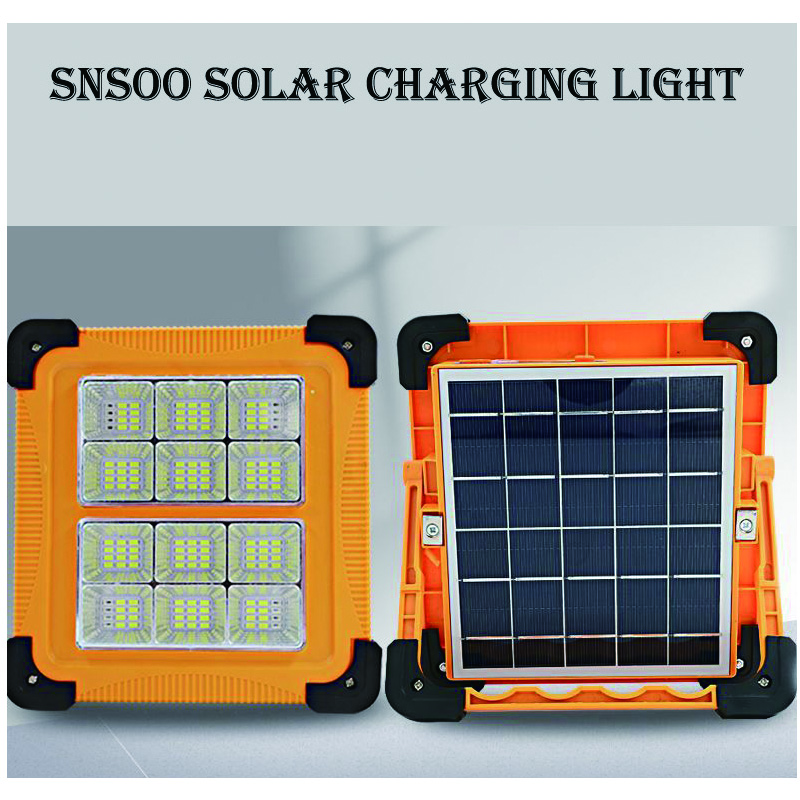 Solar panel charge SMD 300W outdoor lighting waterproof USB charge portable light led battery work light