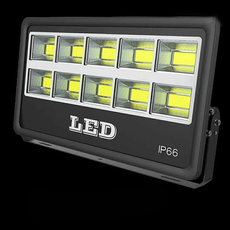 2PCS 50W 100W 150W 200W 300W 400W 500W AC85-265V Waterproof Foco LED Reflector Exterior Flood Light Spotlight COB Floodlight