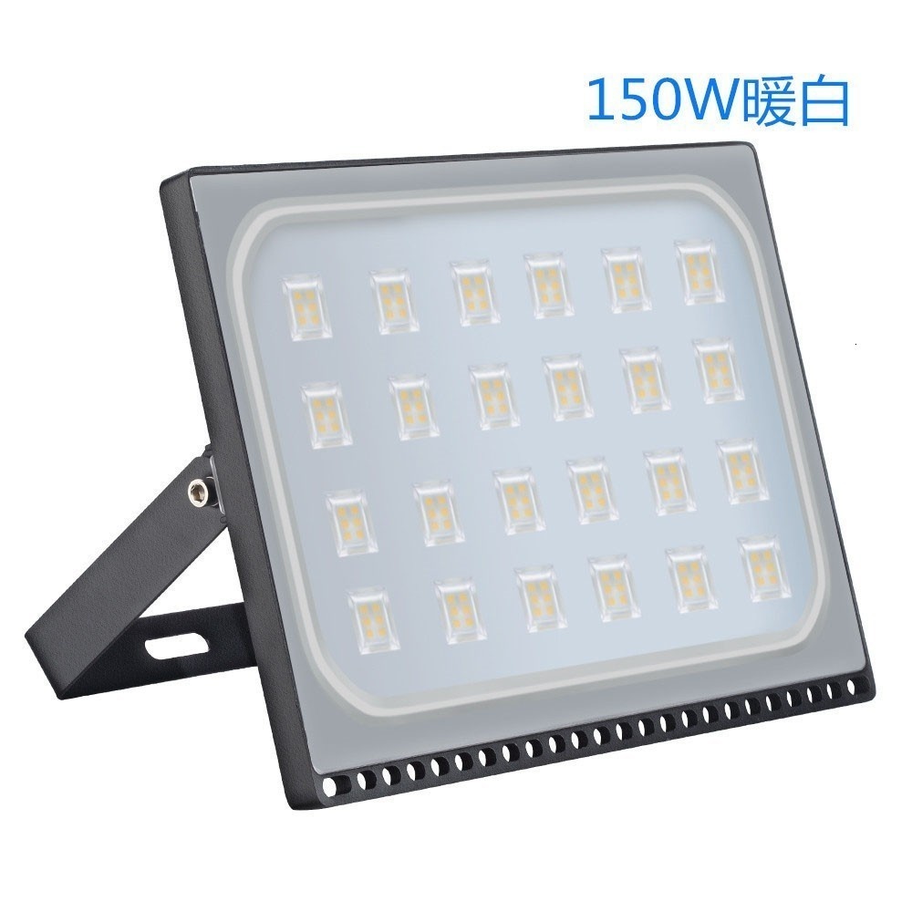 6pcs 200W AC220V Ultra thin Garden Street Spotlight IP65 Waterproof LED Projector Outdoor Flood Lighting