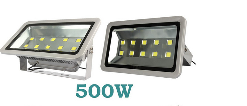 2pcs Foco Exterior Flood Light 500W AC85-265V Waterproof IP65 Spotlight LED Tunnel Lamp Searchlight Floodlight Tuinverlichting