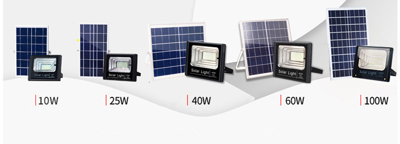 2PCS Solar LED Light Spotlight 10W/25W/40W/60W/100W/120W Remote Control Floodlight Tuinverlichting Street Lamp Waterproof IP67