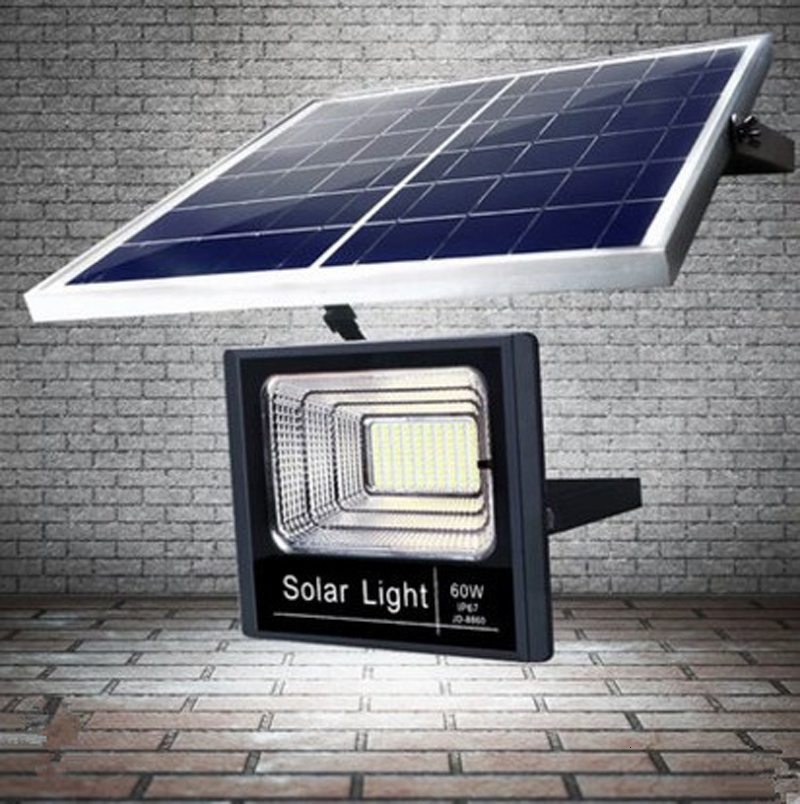 2PCS Solar LED Light Spotlight 10W/25W/40W/60W/100W/120W Remote Control Floodlight Tuinverlichting Street Lamp Waterproof IP67