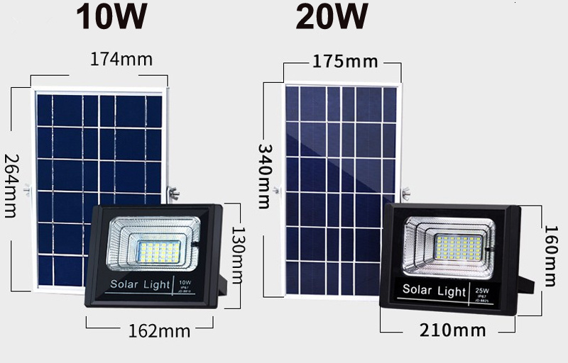 2PCS Solar LED Light Spotlight 10W/25W/40W/60W/100W/120W Remote Control Floodlight Tuinverlichting Street Lamp Waterproof IP67
