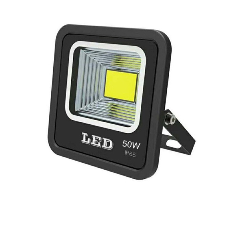 6PCS Waterproof IP65 Led COB Flood Light AC220V 110V 600W 500W 400W 300W 200W 100W 50W Led Floodlight Reflector Lamp AC85-265V