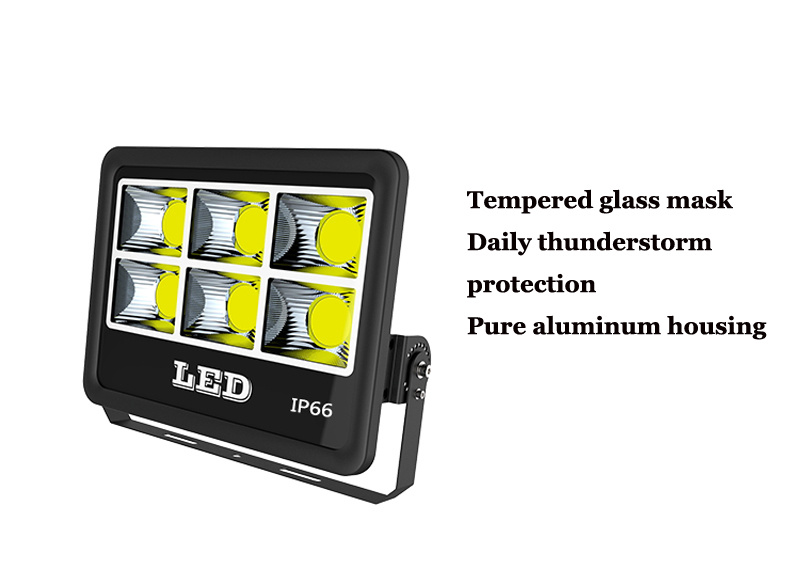 6PCS Waterproof IP65 Led COB Flood Light AC220V 110V 600W 500W 400W 300W 200W 100W 50W Led Floodlight Reflector Lamp AC85-265V