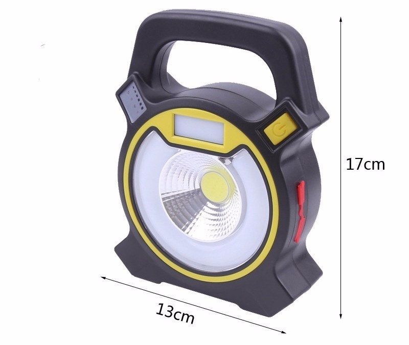 5PCs Cob Rechargeable Floodlight Led Work Light 15W DC5V USB Charging Portable Led Spotlights Outdoor Searchlight