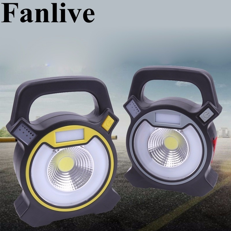 5PCs Cob Rechargeable Floodlight Led Work Light 15W DC5V USB Charging Portable Led Spotlights Outdoor Searchlight