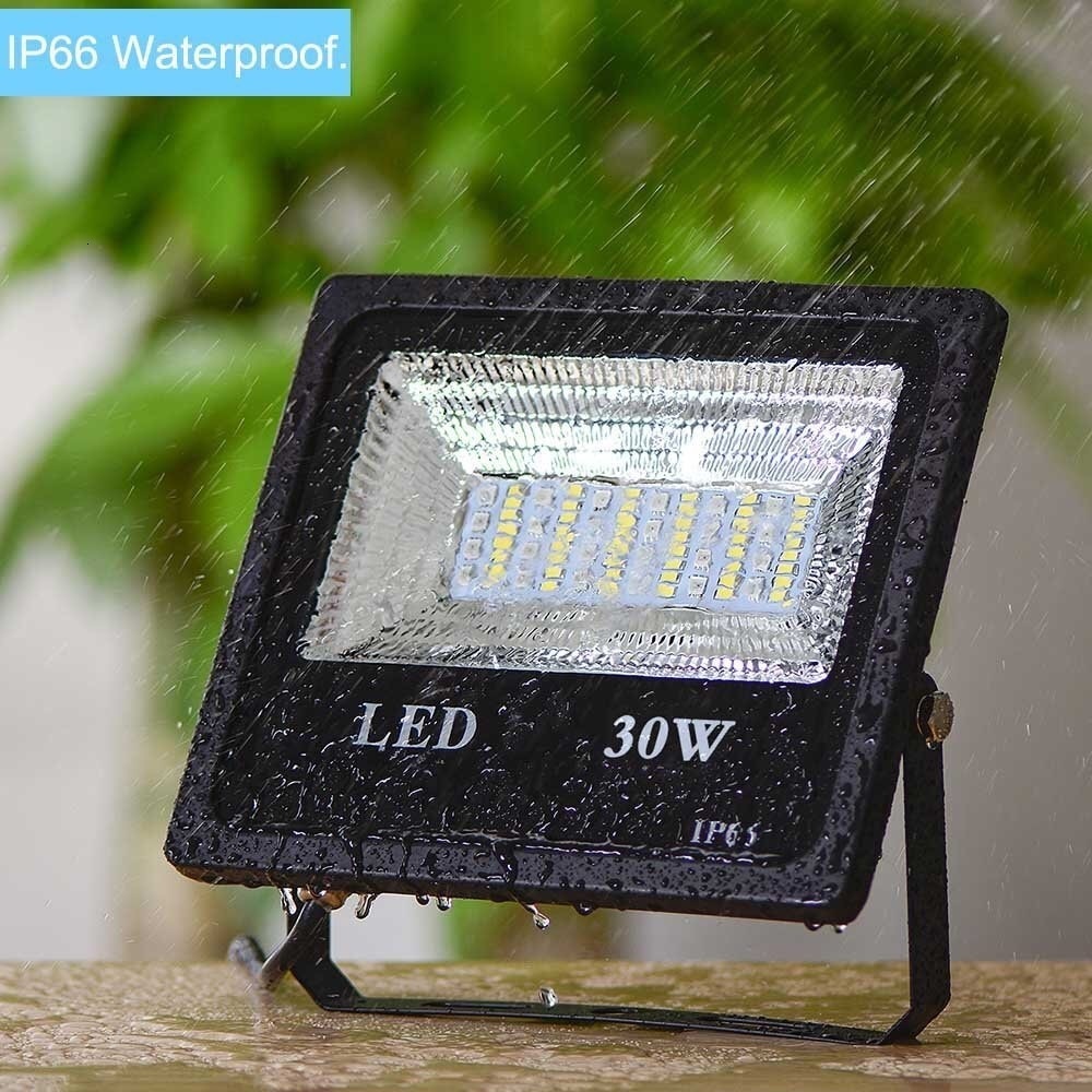 Led Intelligence Bluetooth Rgbw Throw Light Lamp 30W App Control Garden Courtyard Ip66 Waterproof Extensive Light Lamp