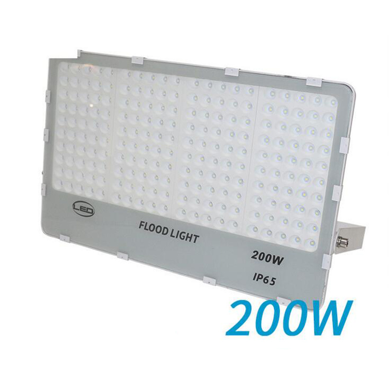 20pc Ultrathin Foco LED Exterior FloodLight 200W Garden Spot AC85-265V Reflector Waterproof IP66 Spotlight Wall Outdoor Lighting