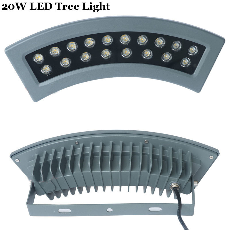 2PCS led tree light 18W projection lamp outdoor waterproof ip65 ac85-265v landscape garden lawn greening tree lamp dc12v/24v