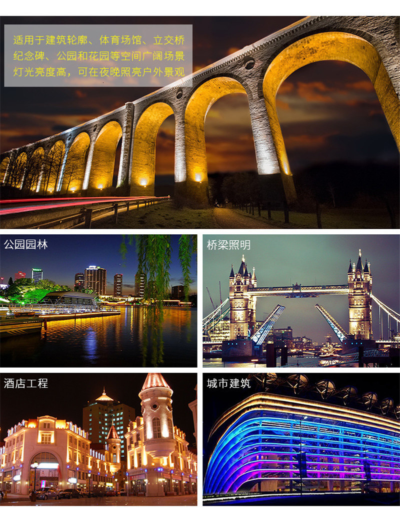 2pcs 10W 20W 30W 50W 100W 200W 300W RGB LED Floodlight Multi-color RF Flood Outdoor Lamp Lighting Courtyard Light