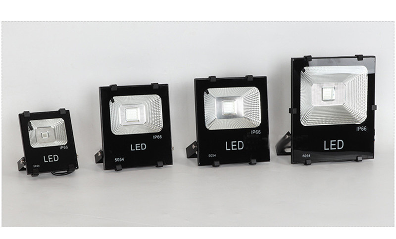 2pcs 10W 20W 30W 50W 100W 200W 300W RGB LED Floodlight Multi-color RF Flood Outdoor Lamp Lighting Courtyard Light