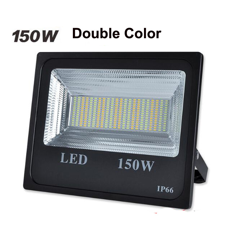 3PCS 150W Solar Flood Light Double ColorSolar Power LED Flood Light Garden Path Street Spotlight Waterproof Lamp Remote Control
