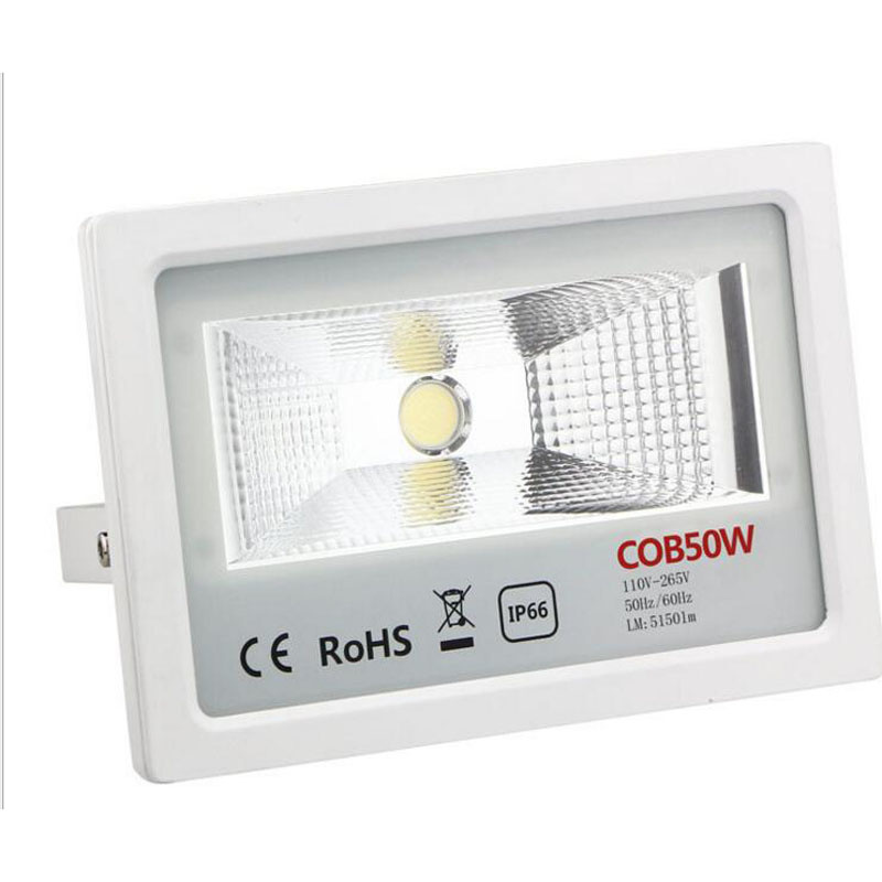 5pcs/lot COB Flood lamp 30W 50W 100W Warm White Cool White ac85-265v LED Floodlight Outdoor Lighting Wall Garden spot light
