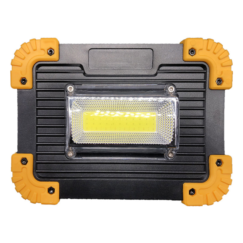 20pcs 20W COB LED Floodlight Rechargeable Work Light Emergency lamp Torch Camping Tent Lantern USB Charging Portable Searchlight