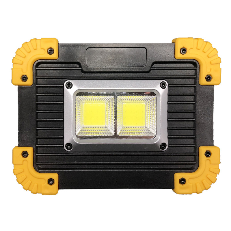 5pcs 20W COB LED Floodlight Rechargeable Work Light Emergency lamp Torch Camping Tent Lantern USB Charging Portable Searchlight