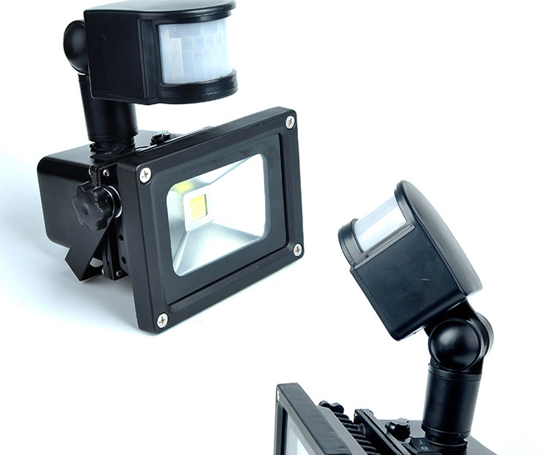 20pcs/lot LED Solar Garden Light PIR Motion Sensor Waterproof IP65 10W Wall Lamps Outdoor Emergency Lamp Led Floodlight