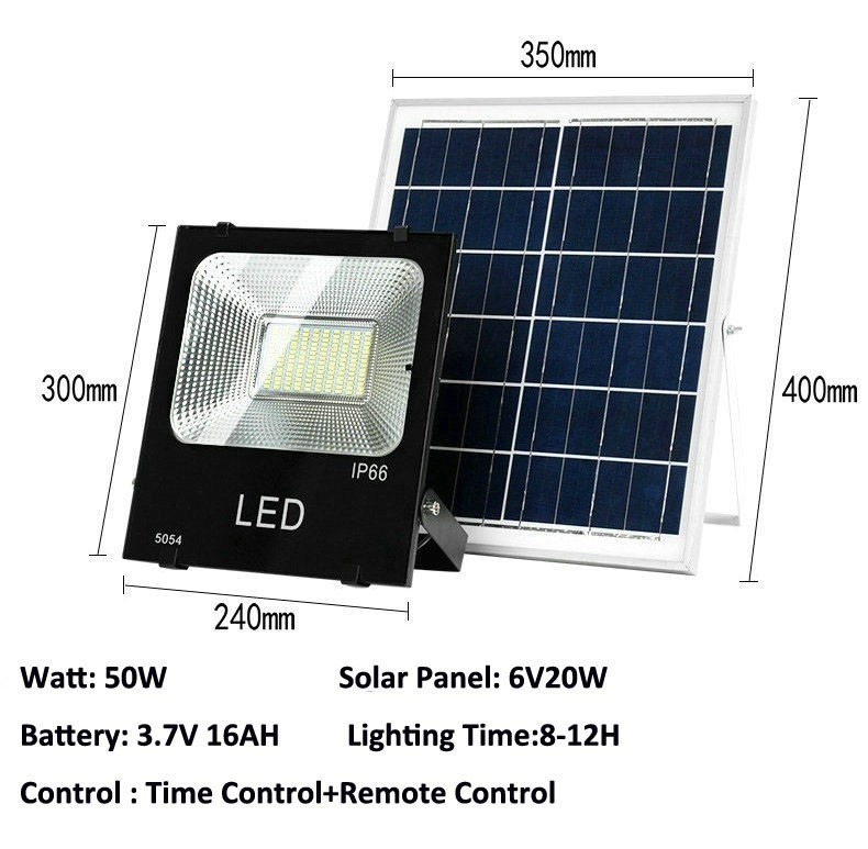 2pcs 200W 300W Solar Light Lamps Waterproof Solar powered Outdoor Solar Wall Lamps Street Light Garden Lamp Remote Controller