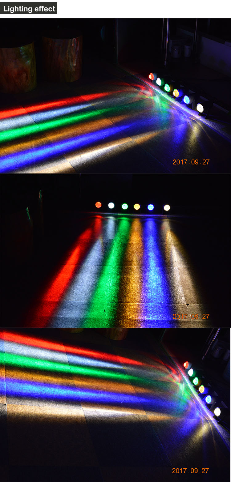 outdoor waterproof IP65 led spot light with 6 colors spotlight led floodlight for garden lawn lamp path lighting