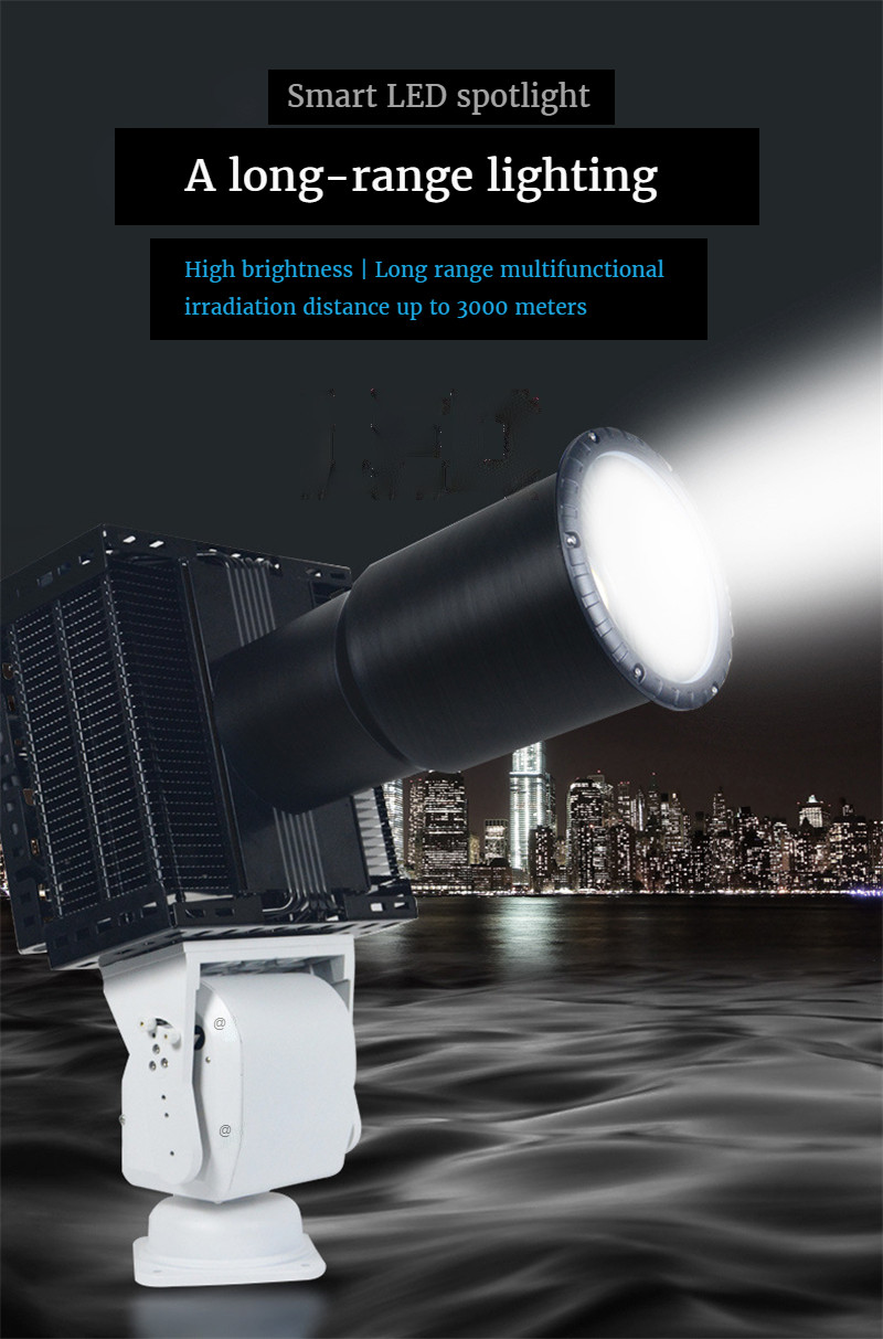 Bright Light Industrial Led Searchlight LED Strong Lights Remote Spotlight Garage Light Led Floodlight Outdoor Waterproof Lamp