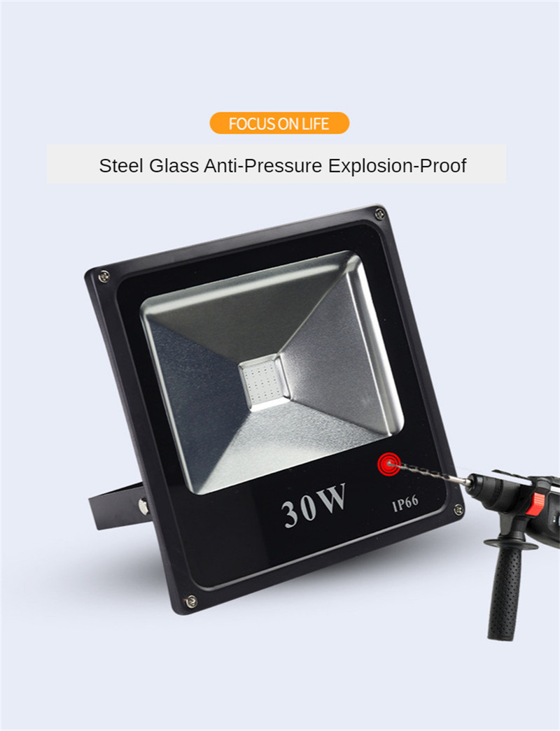 RGB Flood Light Outdoor Spotlight Park LED Colorful LightsTree Lights Landscape Lighting Square Garden Light Home Decor