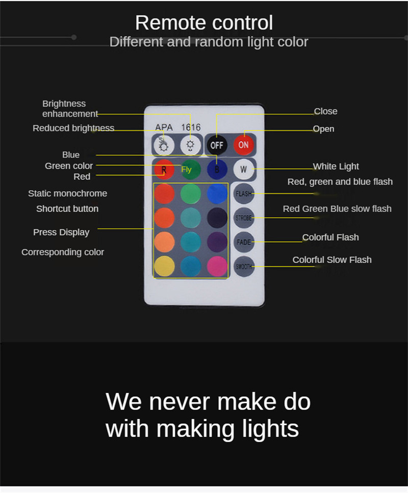 RGB Flood Light Outdoor Spotlight Park LED Colorful LightsTree Lights Landscape Lighting Square Garden Light Home Decor