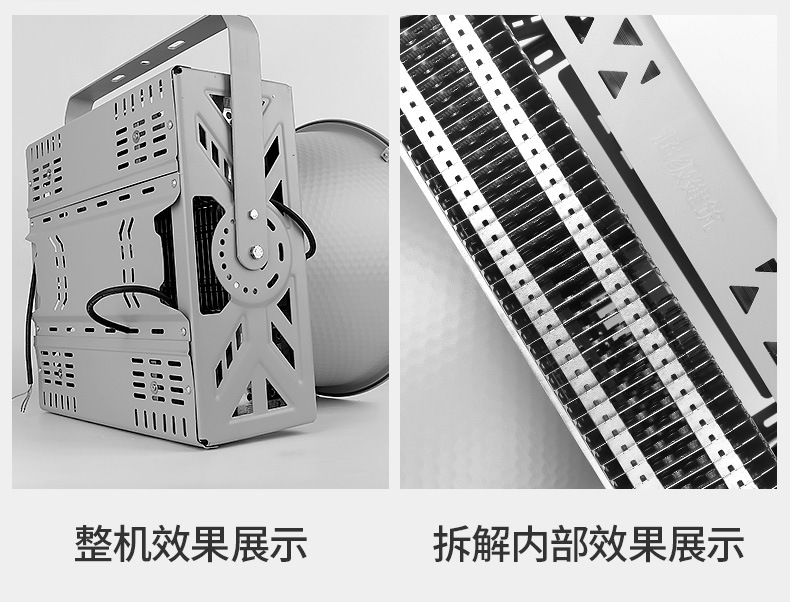 400/600/800/1000/2000 Watts Led Flood Light Outdoor Lighting Construction Crane Square Stadium Tunnel Searchlight Spot Ip65 220v