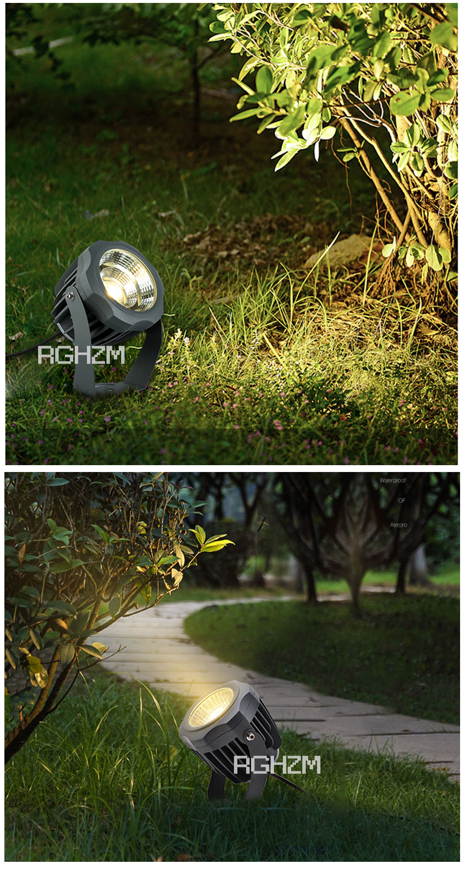 10W 20W 25W Led Flood Light AC110V 220V DC12V Outdoor Garden Spotlight IP65 Waterproof LED Street Lamp Landscape Lighting