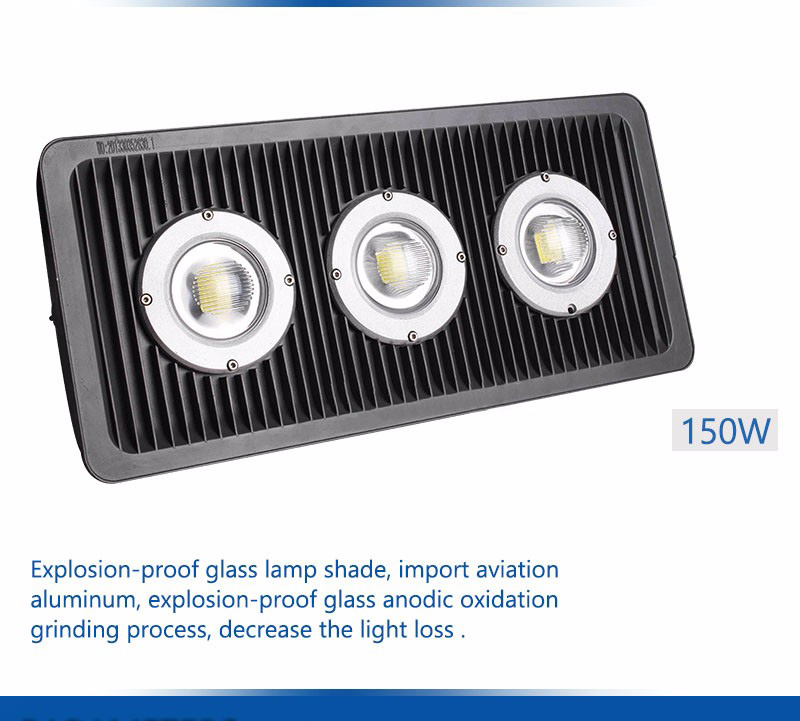 2pcs 30W 50w 70w 100w 150w LED Floodlight Spotlight Outdoor Lighting LED Flood Lamp Reflector Waterproof IP65