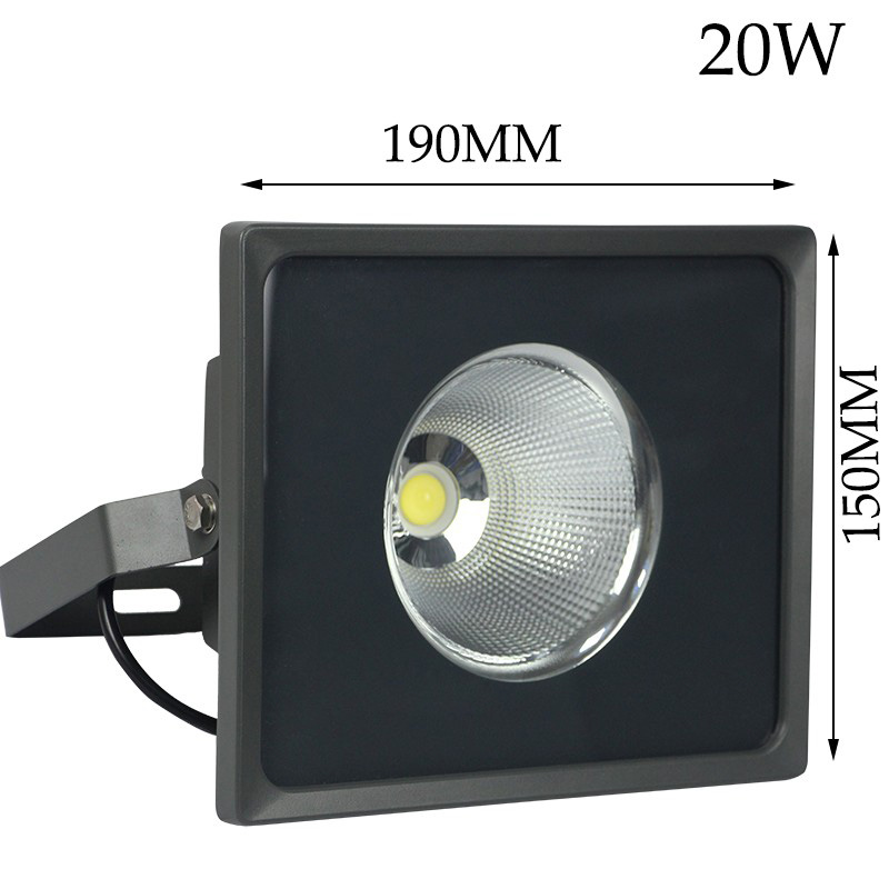 Waterproof RGB LED Flood Light 10w 20w 30w 50w 85~265V Led Floodlight Spotlight Outdoor LED street Lamp