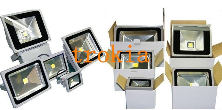 Waterproof 30W/50W LED Floodlight Warm/Cool White Outdoor Lamp Lighting