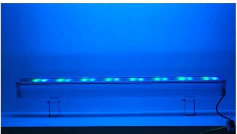 36W LED Spotlight Wall Washer RGB 85-265V DMX512 Control Color Change Lamp Outdoor Landscape Lighting Floodlight Garden Light