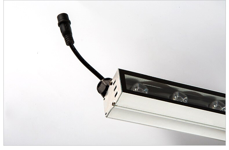 10Pcs/Lot 9w 12w 18w 24w LED Landscape Light AC85V-265V 12V 24V Outdoor Lights Wall Linear Lamp Floodlight Wall washer