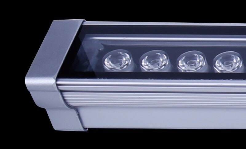 10pc Ac85-265v DMX512 RGB 24W LED Flood Lights Wallwasher Waterproof Ip65 Wall Washer Lighting Lamp Outdoor Dmx Light Floodlight