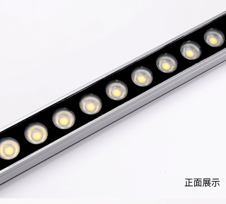 18W 24W 36W LED Wall Washer Landscape light RGB control DMX512 DC24V outdoor lights wall linear floodlight wall washer